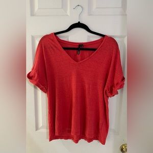 AUTHENTIC JOE’S JEANS LINEN TSHIRT SIZE L